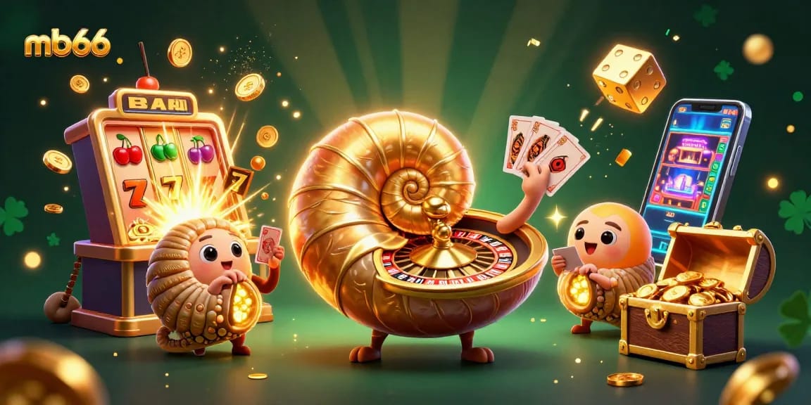 Experience the thrill of mb66 casino games with captivating 3D illustrations showcasing dynamic gameplay.