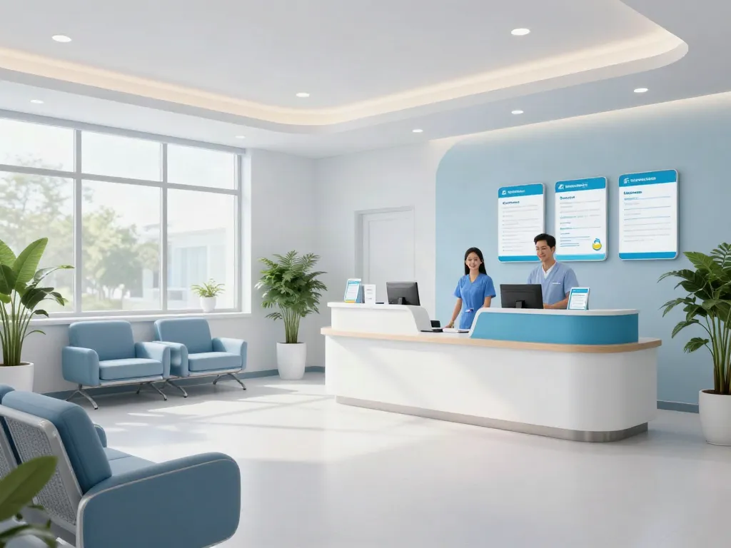 Online healthcare services: do promethazine make you sleepy in a modern clinic setting, providing patient care and consultation.