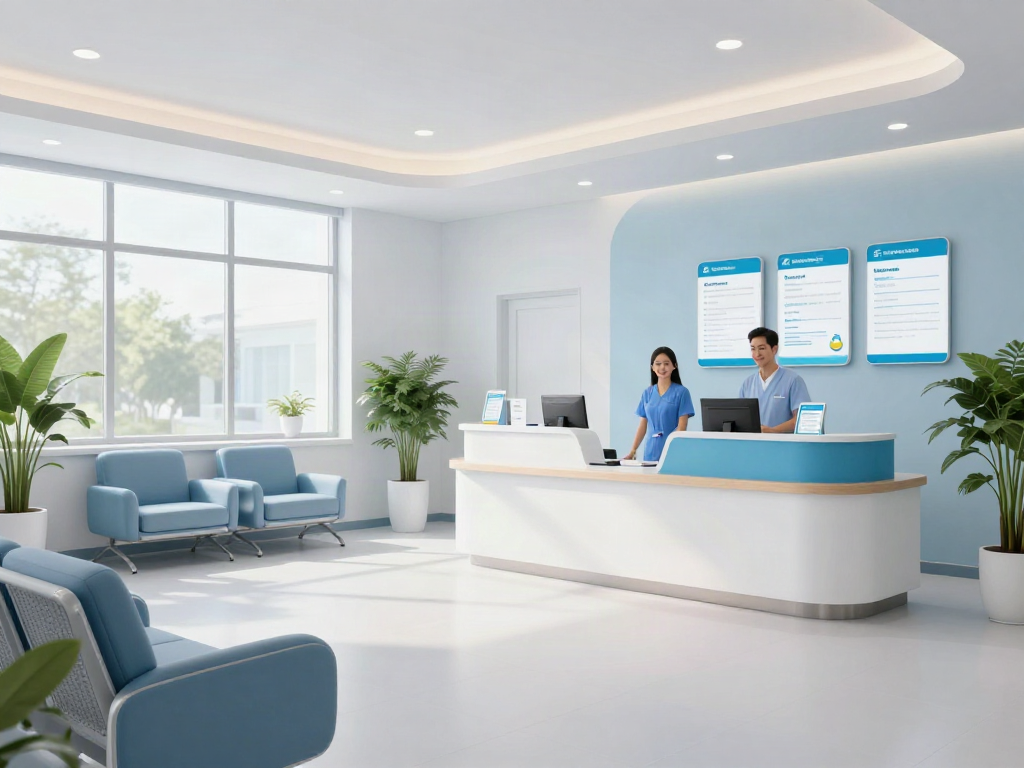 Online healthcare services: do promethazine make you sleepy in a modern clinic setting, providing patient care and consultation.